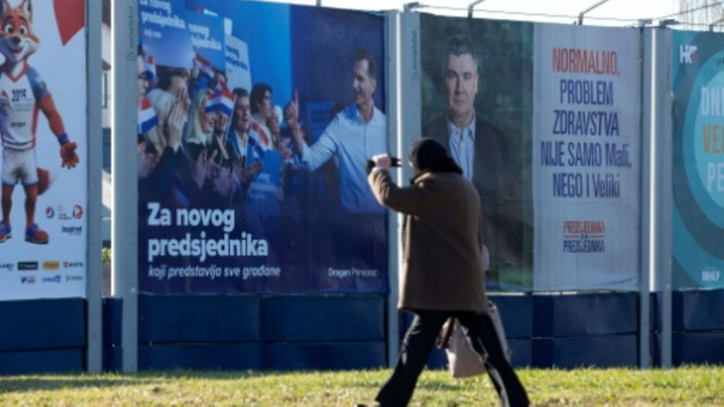 Kroaten wählen neues Staatsoberhaupt