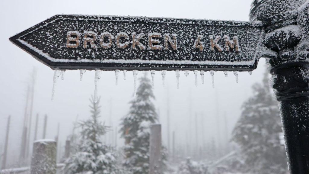 Unwetterwarnung: Wetterdienst warnt vor Orkanböen im Harz