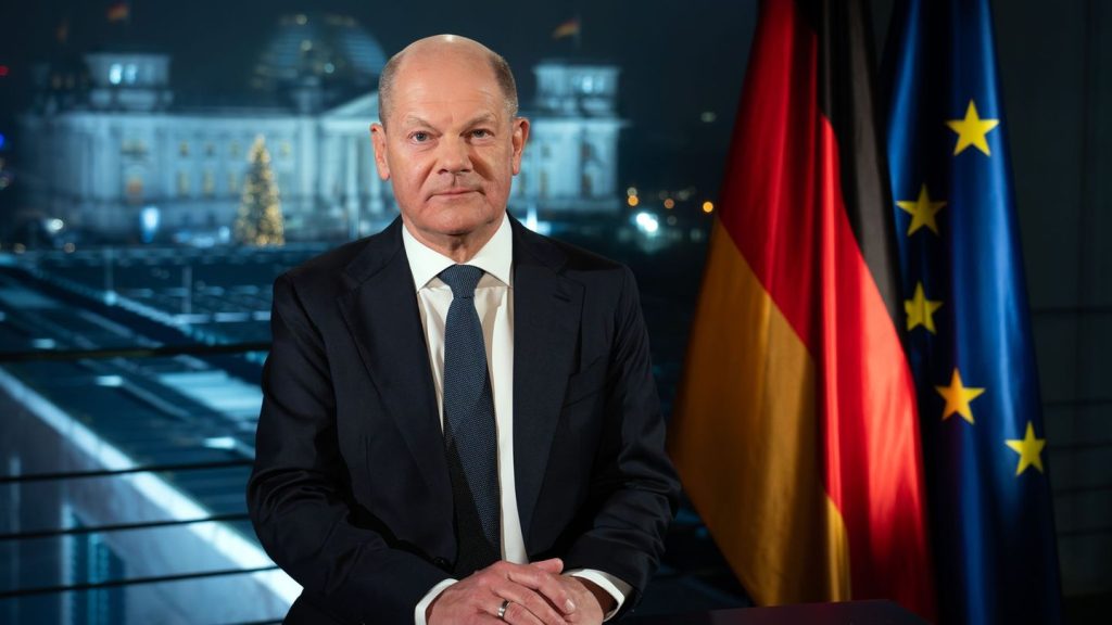 Jahreswechsel: Scholz wirbt trotz Krisen für Zuversicht 2025