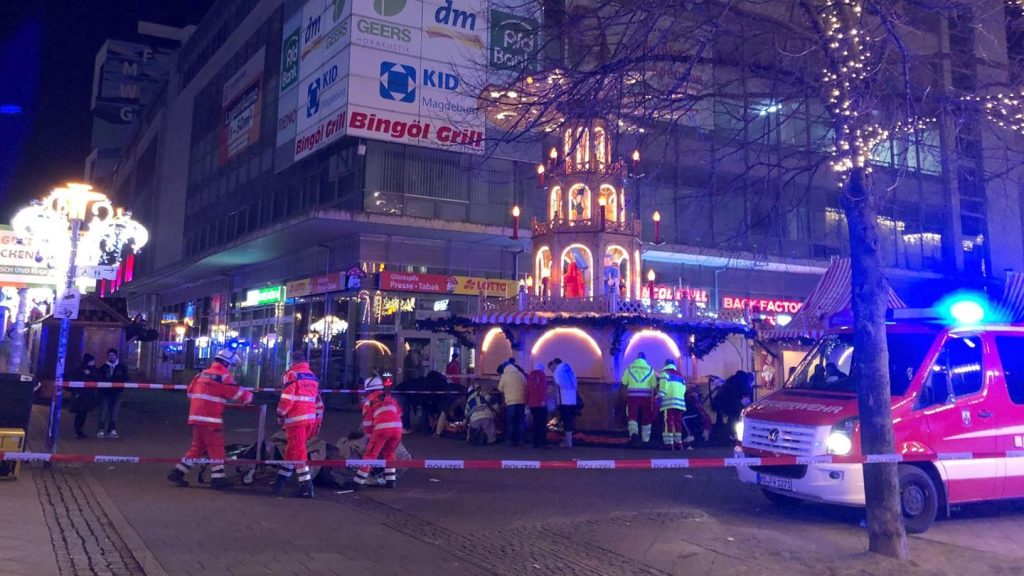 Magdeburg: Auto fährt über Weihnachtsmarkt: zwei Tote und Dutzende Verletzte