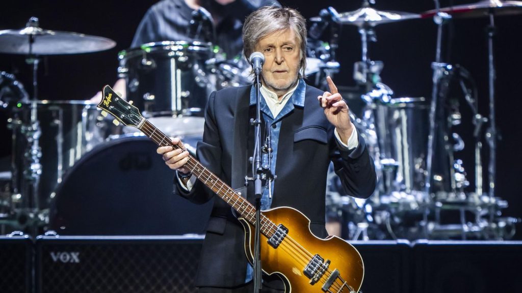 Ex-Beatles: Paul McCartney und Ringo Starr zusammen auf der Bühne