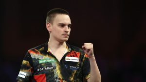 Letzter Deutscher: Ricardo Pietreczko zieht bei Darts-WM ins Achtelfinale ein