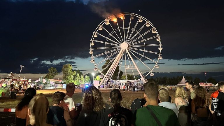 Brand bei Festival: Brand beim Highfield: Ermittlungen dauern noch Monate