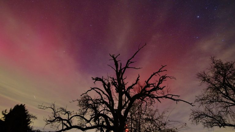 Naturschauspiel: Polarlichter leuchten über Baden-Württemberg