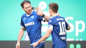 2. Fußball-Bundesliga: "Ein Schock": Wanitzek bedauert Siwsiwadse-Abgang vom KSC