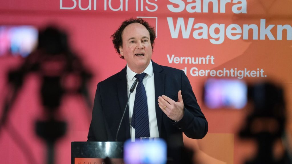 Bundestagswahl: Uni-Professor Machill ist Spitzenkandidat des BSW