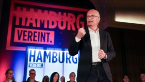 Bürgerschaftswahl: SPD feiert Tschentscher bei Wahlkampfauftakt