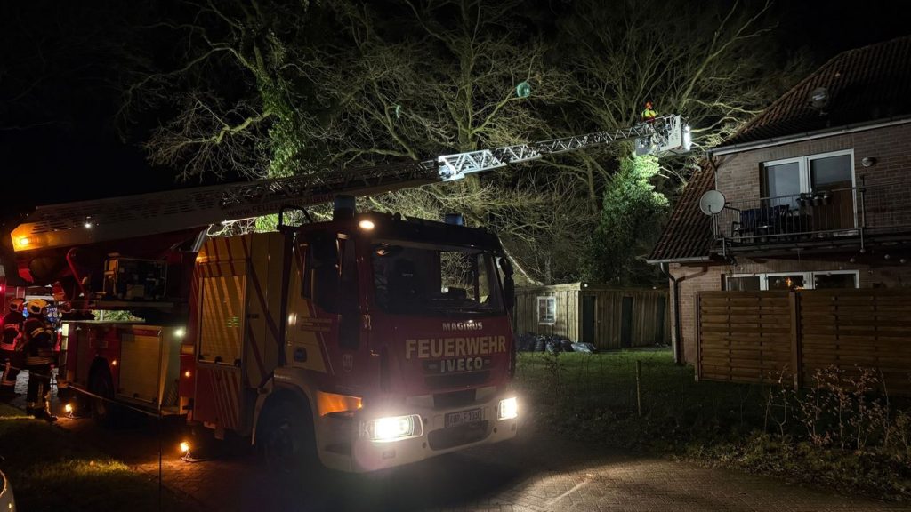 Sturmtief "Bernd": Viele Einsätze wegen Sturmschäden in Niedersachsen