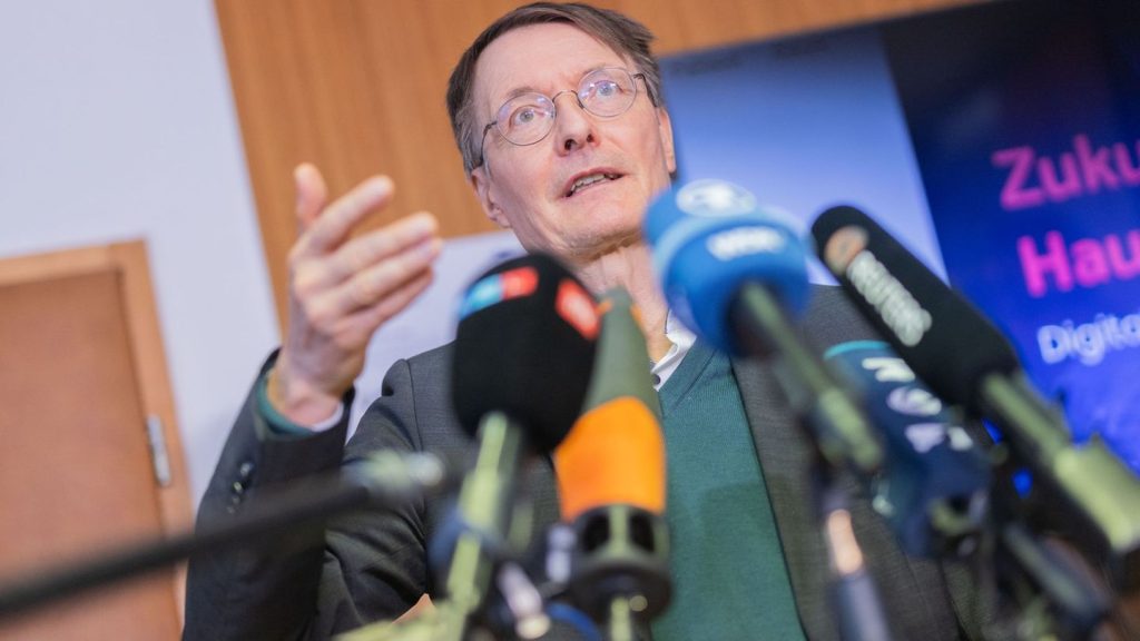 Bundesgesundheitsminister: Lauterbach warnt nach Angriff auf Lindner vor Gewaltspirale