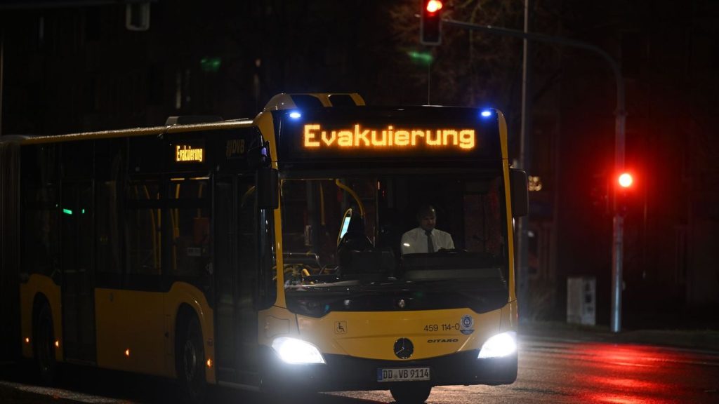 Kampfmittelbeseitigung: Evakuierung im Dresdner Stadtzentrum hat begonnen