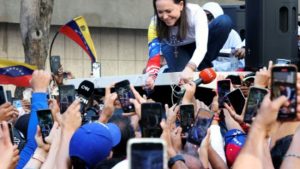 Opposition: Venezolanische Regierungsgegnerin Machado nach Festnahme freigelassen