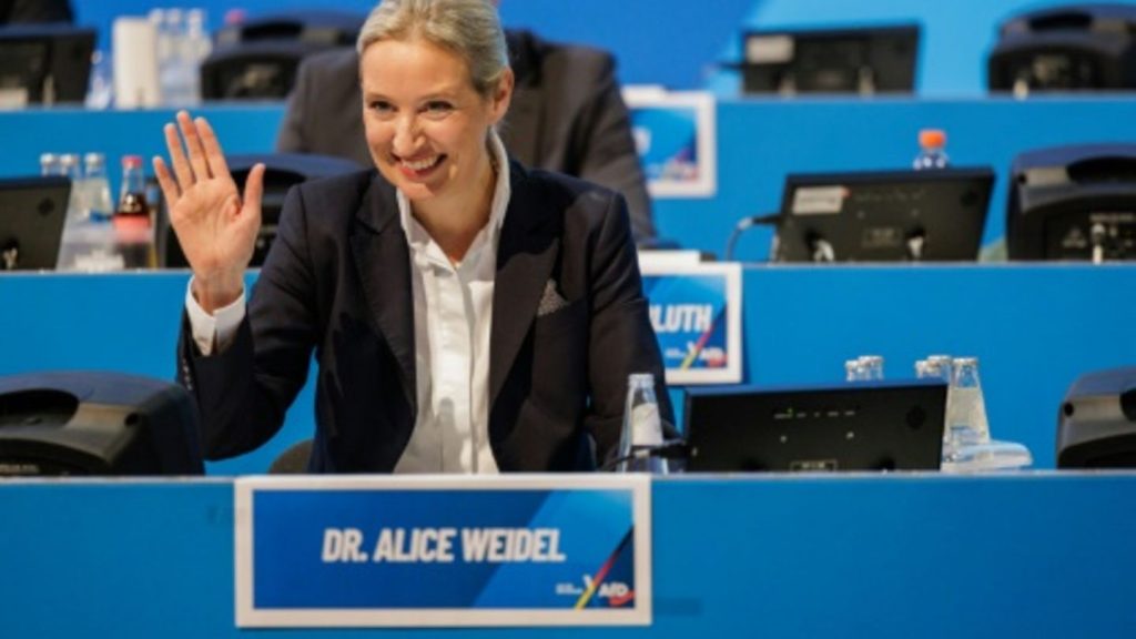 AfD-Bundesparteitag kürt Weidel zur Kanzlerkandidatin