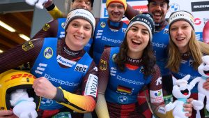 Weltcup in Altenberg: Rodel-Aufwind vor EM: Langenhan und Loch vorne