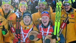 Biathlon-Weltcup in Oberhof: Mehr Flops als Tops: Nur Grotian und Strelow jubeln