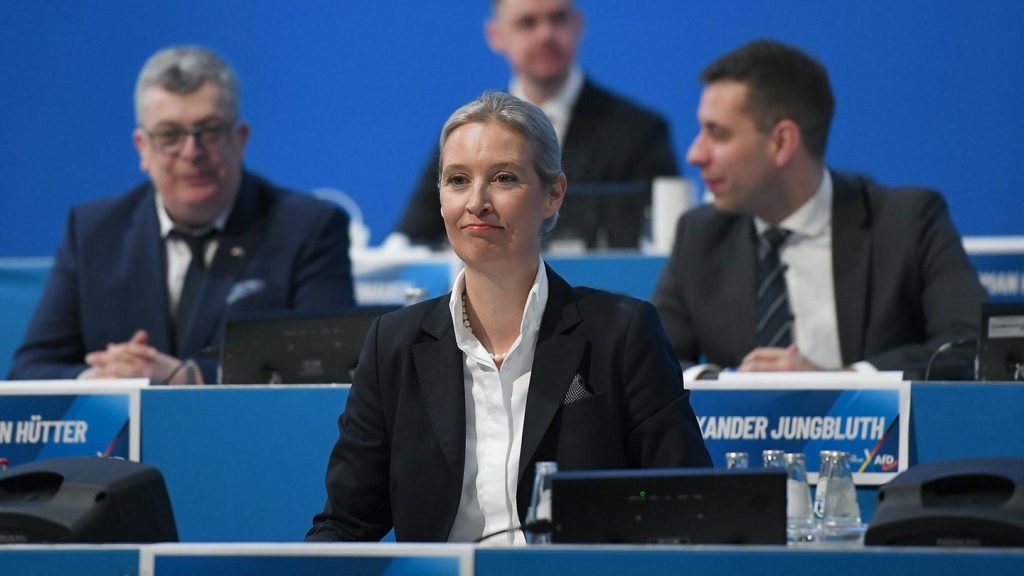 Wahlkampf: AfD-Bundesparteitag stellt Alice Weidel als Kanzlerkandidatin auf