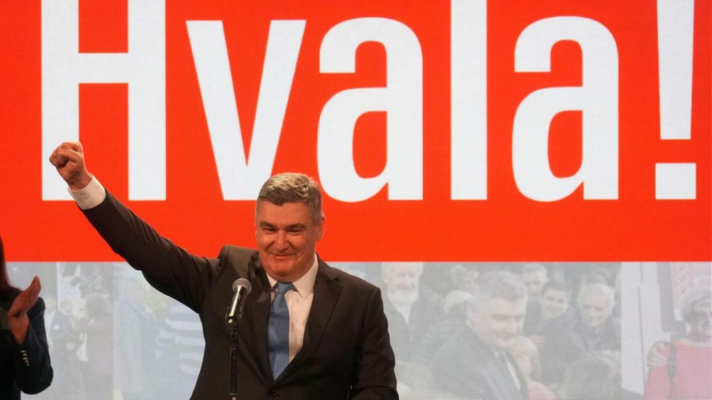 Nach Stichwahl: Milanovic bleibt Präsident in Kroatien