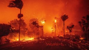 Los Angeles: Hunderttausende auf der Flucht, zerstörte Gebäude – die Waldbrände in Bildern